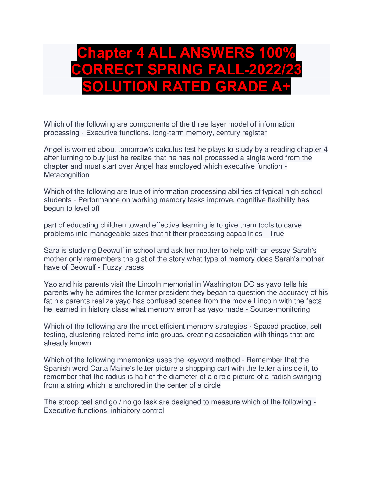 Preview image of Chapter 4 ALL ANSWERS 100% CORRECT SPRING FALL-2022/23 SOLUTION RATED GRADE A+ document